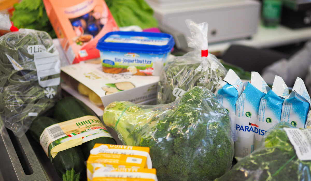 Lebensmittel Kassa Sozialmarkt