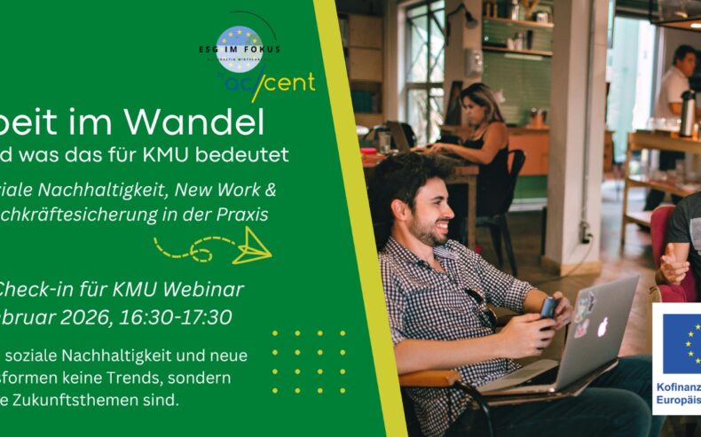 Grafik zur ESG Veranstaltung Arbeit im Wandel