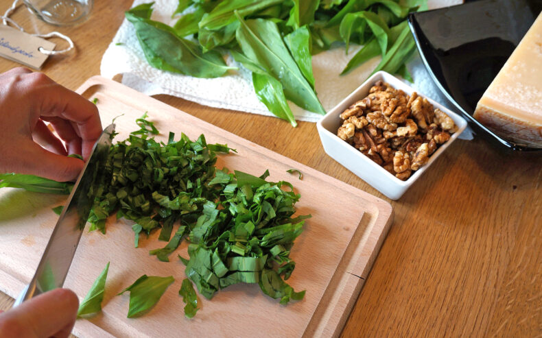 Bärlauchpesto selber machen