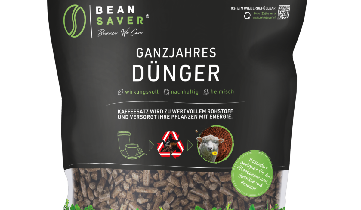 Pflanzendüngersack aus Kaffeesatz von BeanSaver