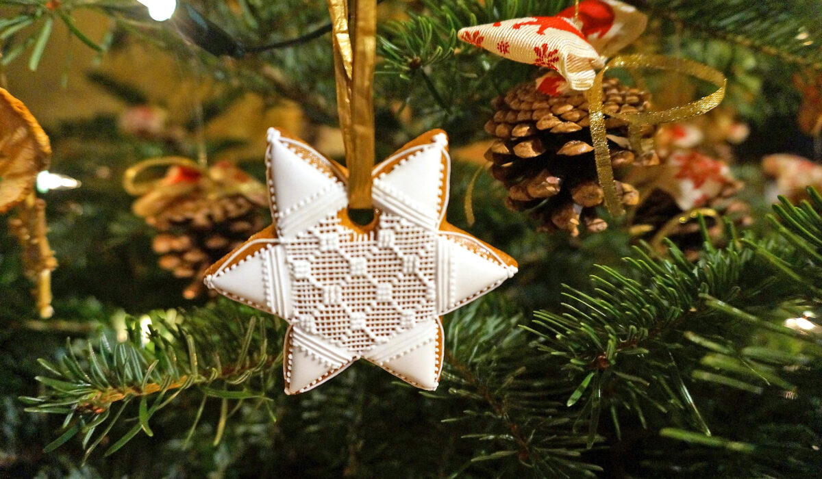 Selbstgemachter Christbaumschmuck