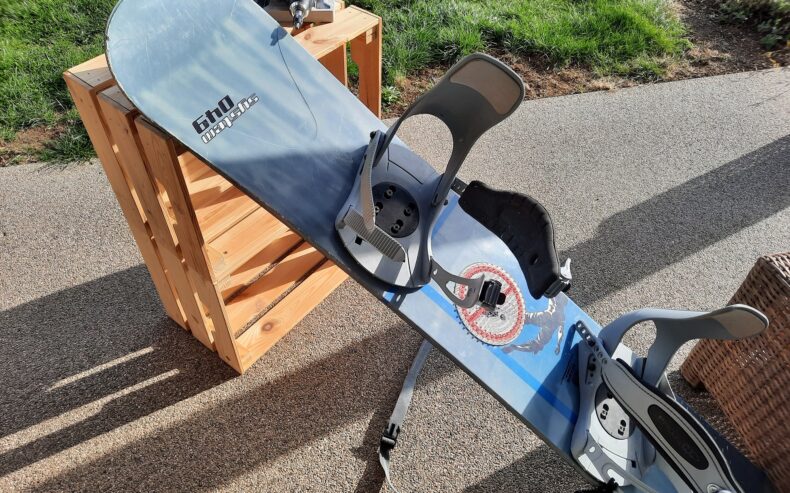 Upcycling Snowboard zu Sitzbank