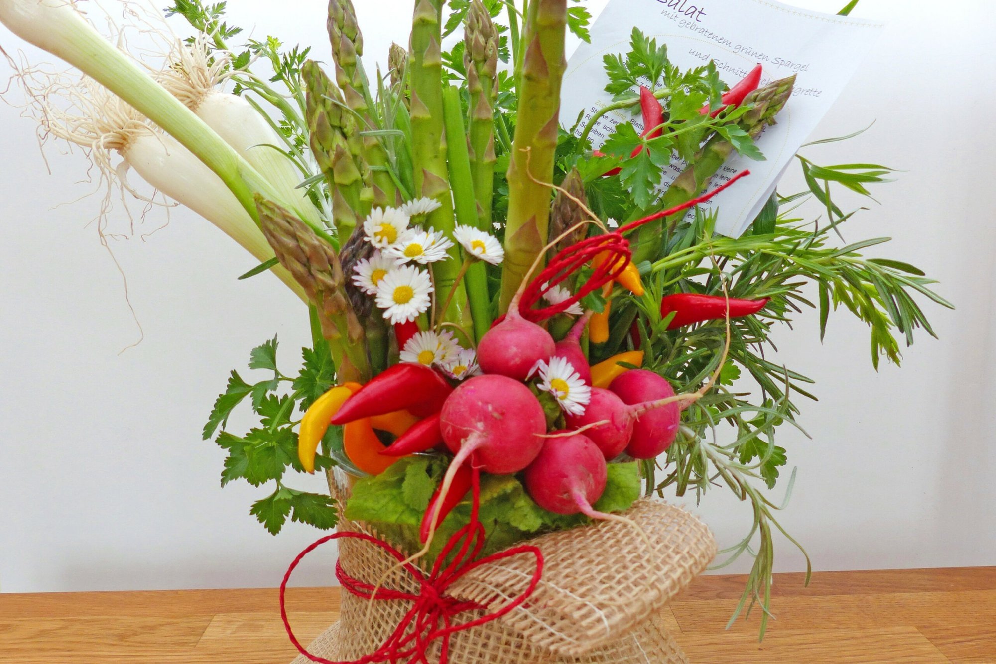 Blumenstrauss Aus Obst Und Gemse