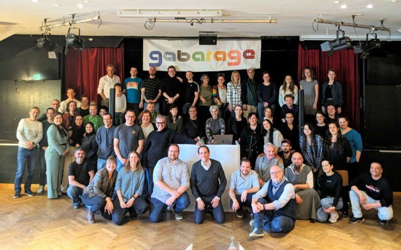 Gruppenfoto gabarage upcycling