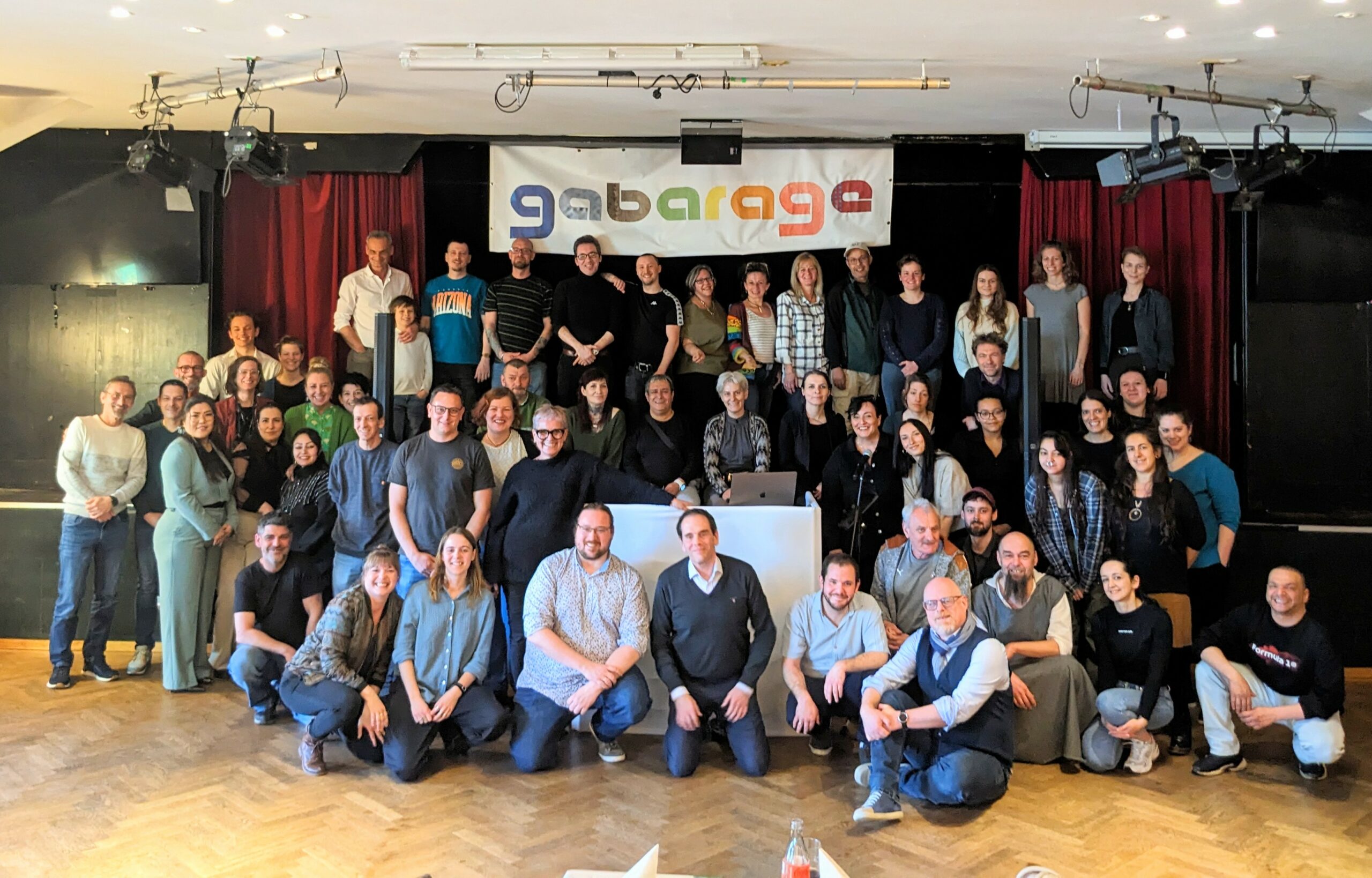 Gruppenfoto gabarage upcycling