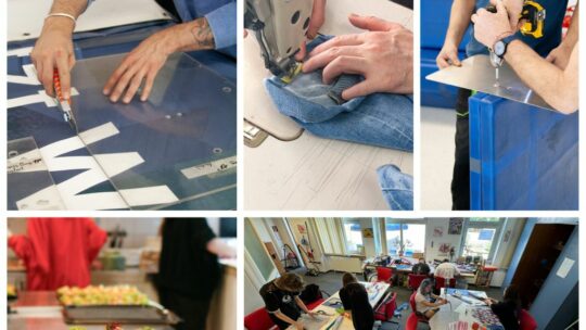 Imagefoto gabarage, Werkstatt