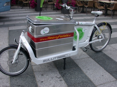 Modernes Lastenrad