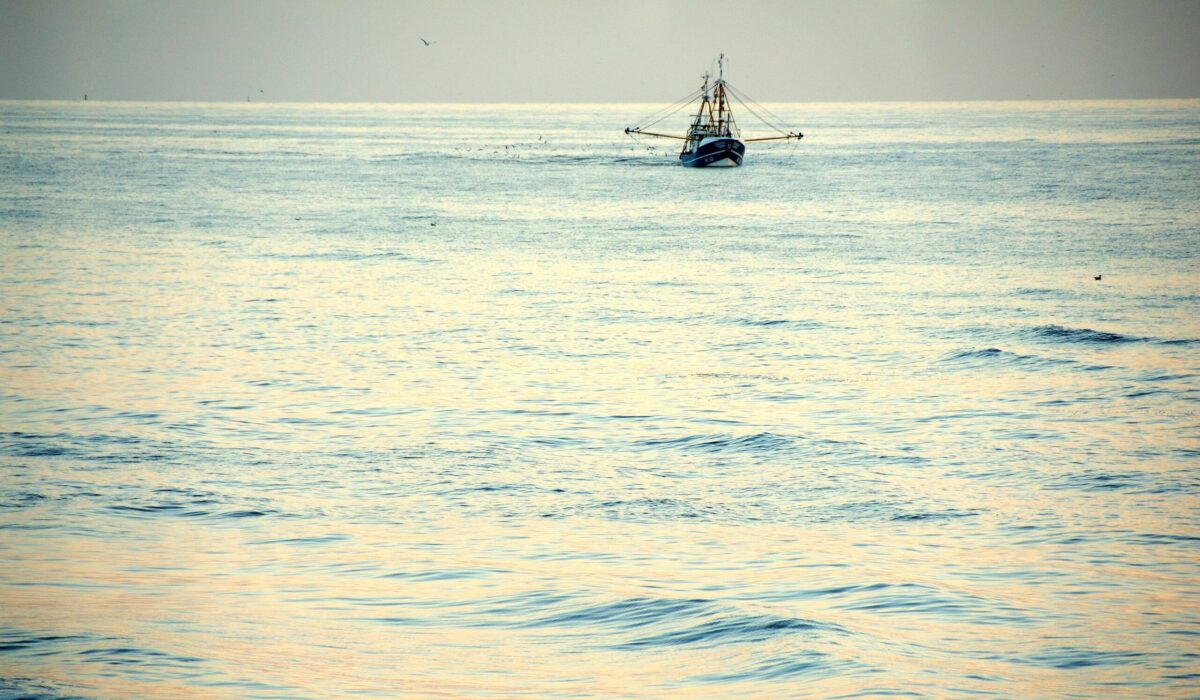 Fischkutter auf der Nordsee