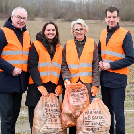 Start der Aktion Frühjahrsputz in NÖ mit LH-Stellvertreter Stephan Pernkopf
