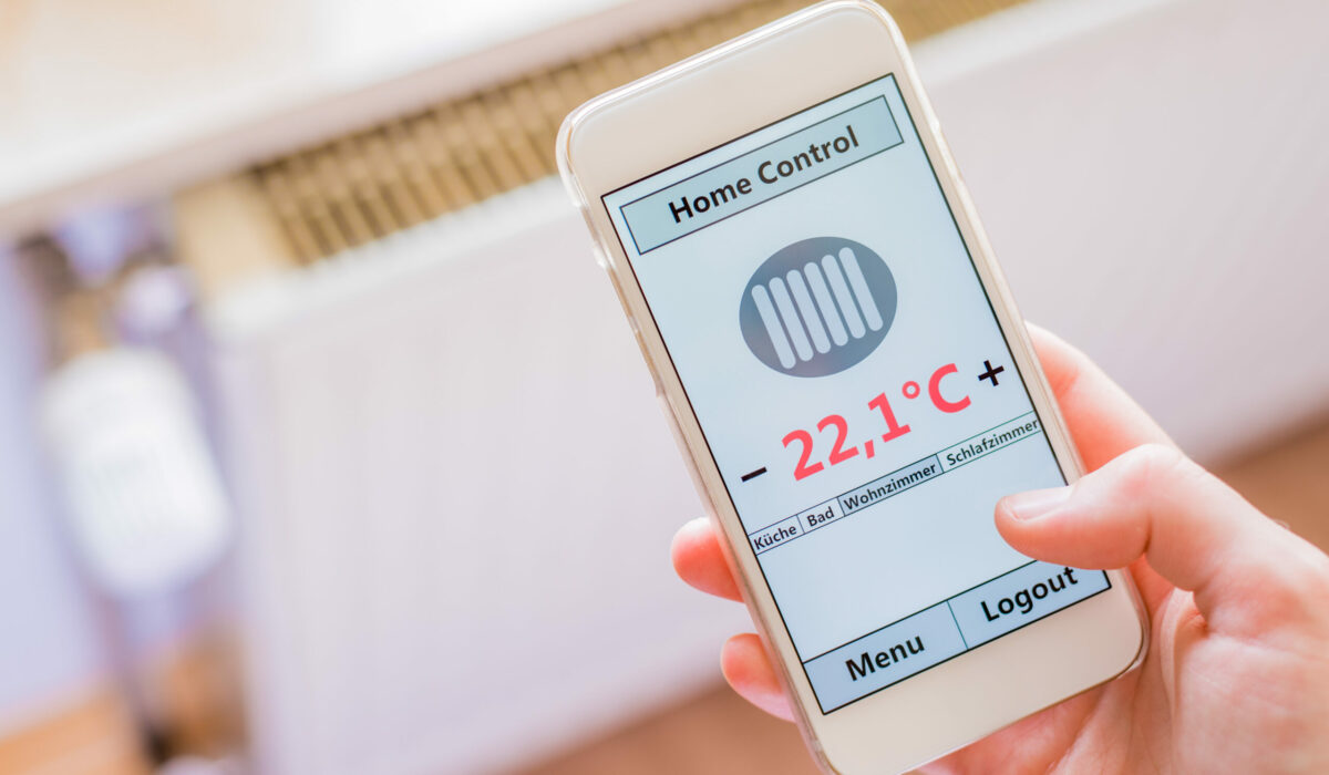 Smartphone als Steuerung im Smart-Home