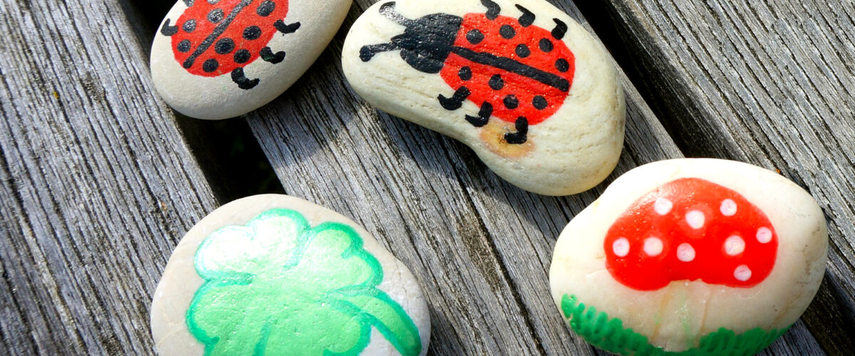 Selbst gemachte Glücksbringer