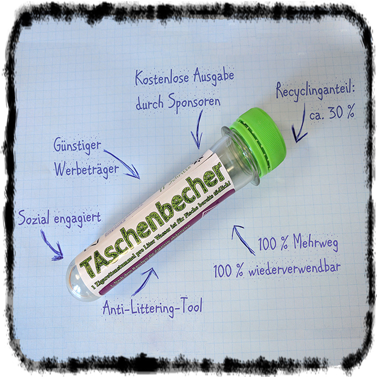 Taschenaschenbecher