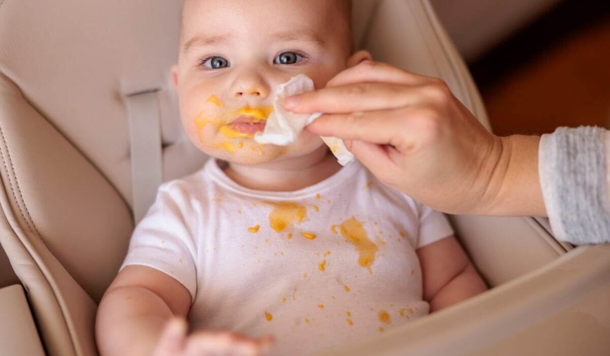 Babyfeuchttücher sind praktisch