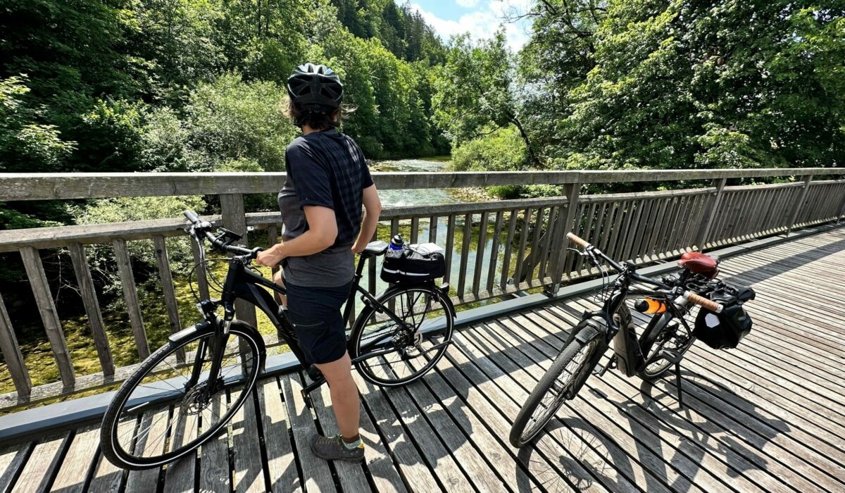 Tour mit e-bikes