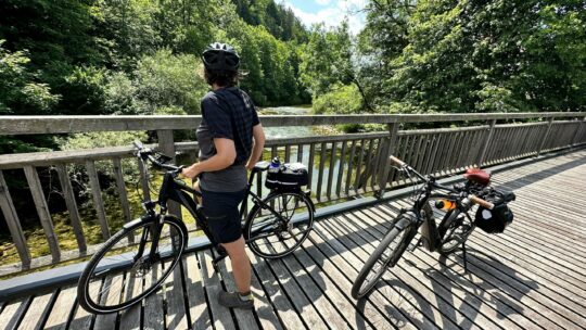 Tour mit e-bikes