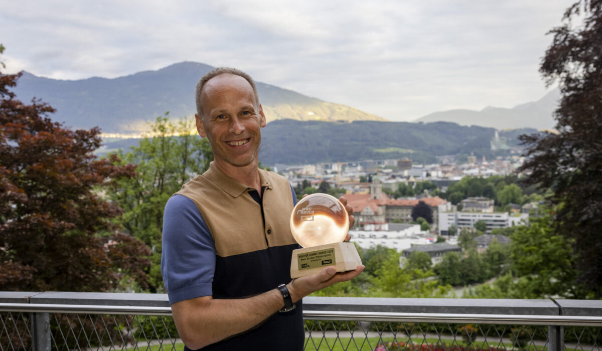 Marcus Wadsak, Int. Wettergipfel 2022 Region Innsbruck - Award Abend
