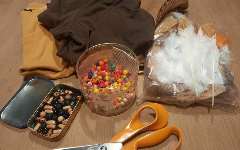 Material für DIY Faschingskostüm