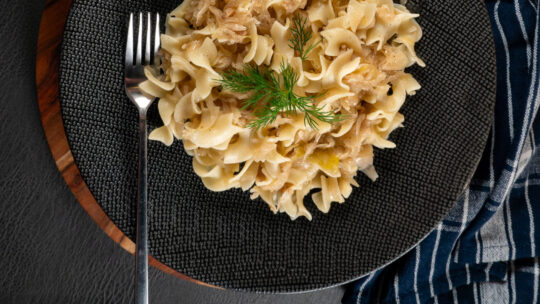 Ein Teller voller Krautfleckerl