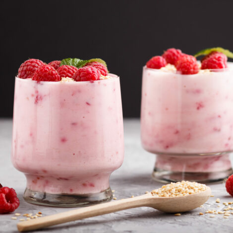 Selbst gemachtes Frozen Joghurt