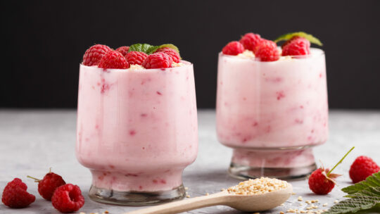 Selbst gemachtes Frozen Joghurt